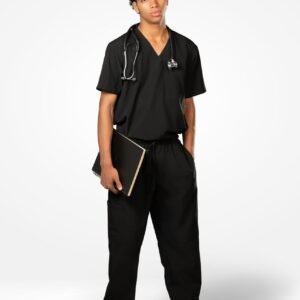 Peto Clínico Pijama / Pantalón Deportivo de Uniforme Médico Scrub